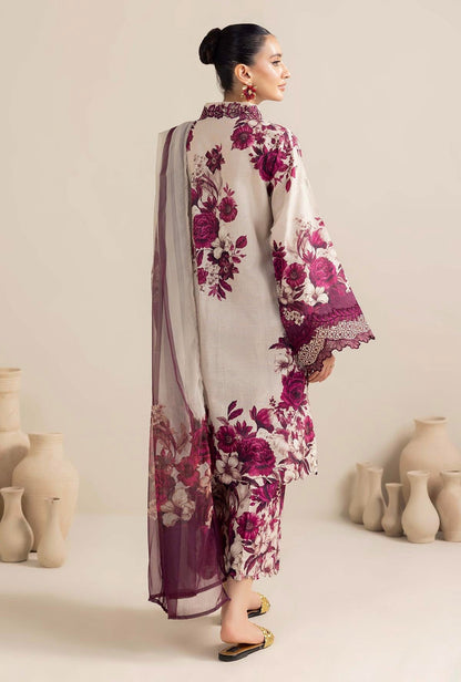 Unstitched 3 Piece Digital Printed Khaddar Suit with Printed Khaddar Dupatta